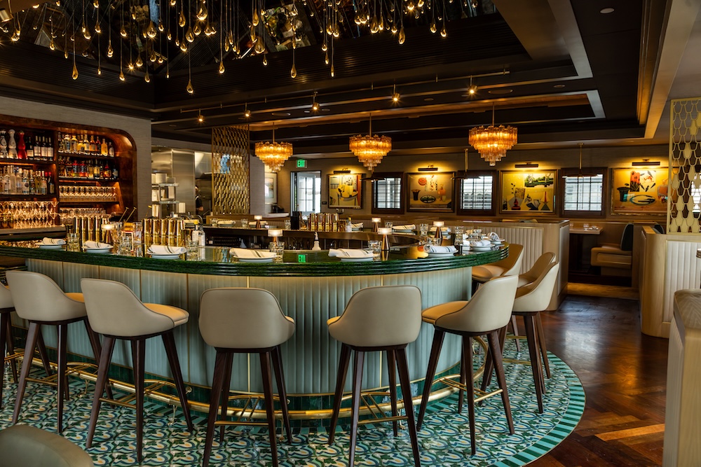 The main dining room is available for a full buyout for up to 100 guests.